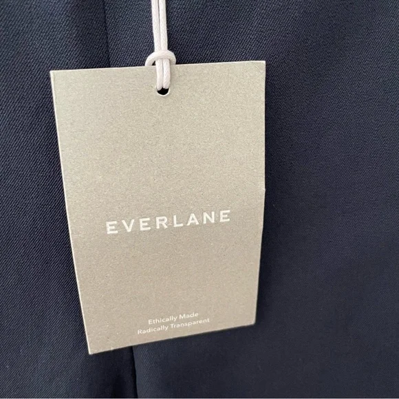 New Everlane Women’s The Work Pant Navy Size 12 - Picture 7 of 10